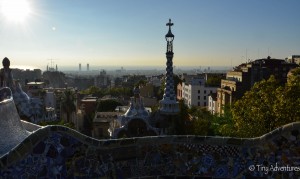 Park Güell Ausblick